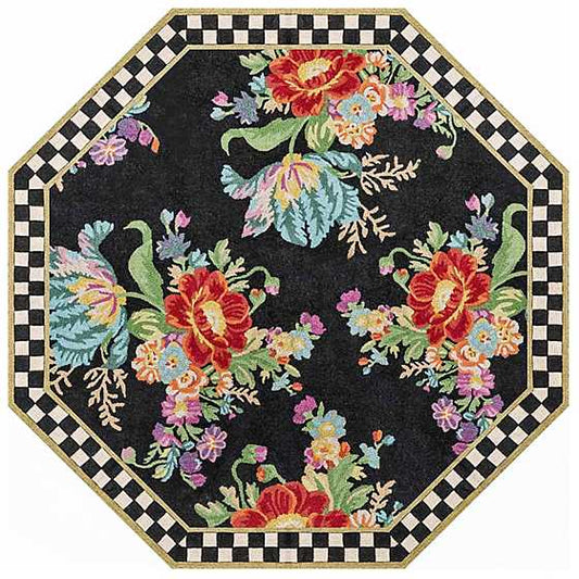 RUG FLOWER MARKET WASHABLE