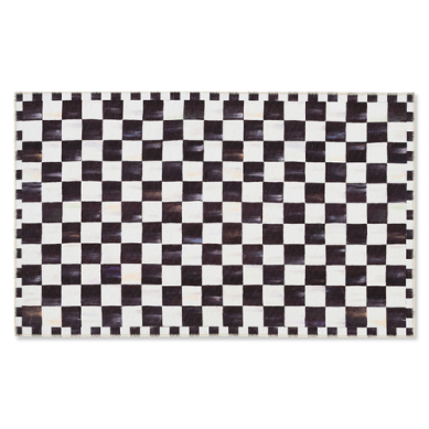 Mackenzie Childs Rug Check Washable 3x5