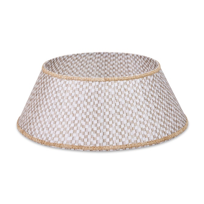 Mackenzie-Childs Tree Collar Mocha Check