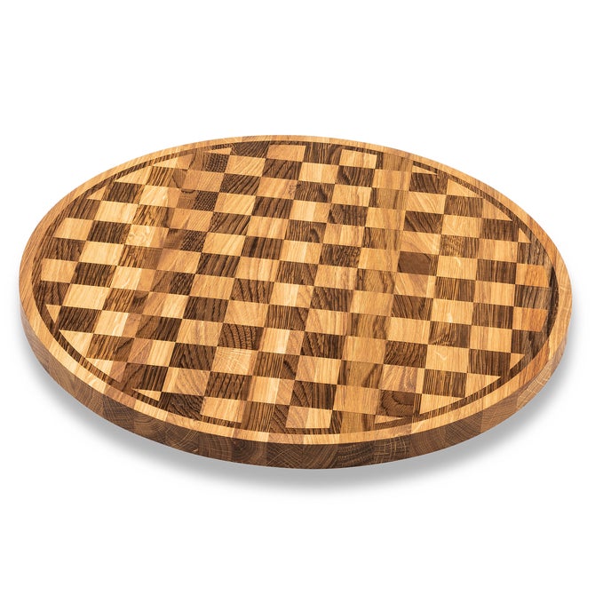 Mackenzie Childs Lazy Susan Wood