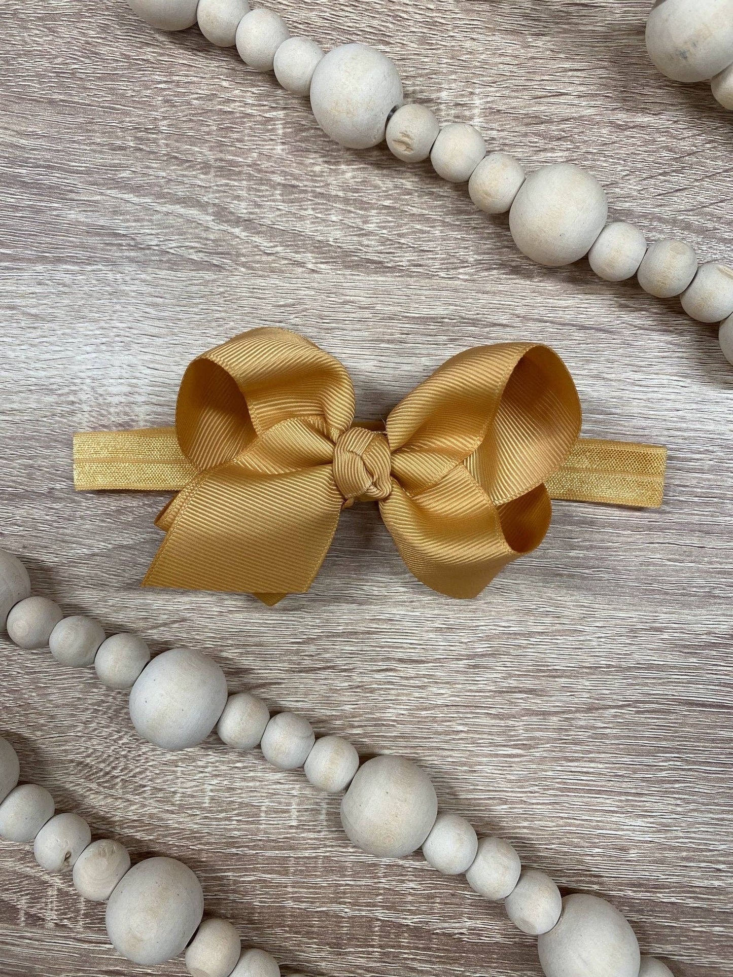 Hair Bow Essential Grosgrain - Headband - 4"