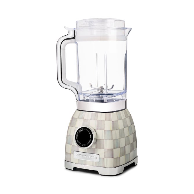 Mackenzie-Childs Blender Sterling Check