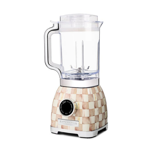 Mackenzie-Childs Blender Mocha Check