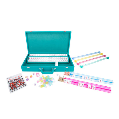 Mahjong Set Ellen Teal