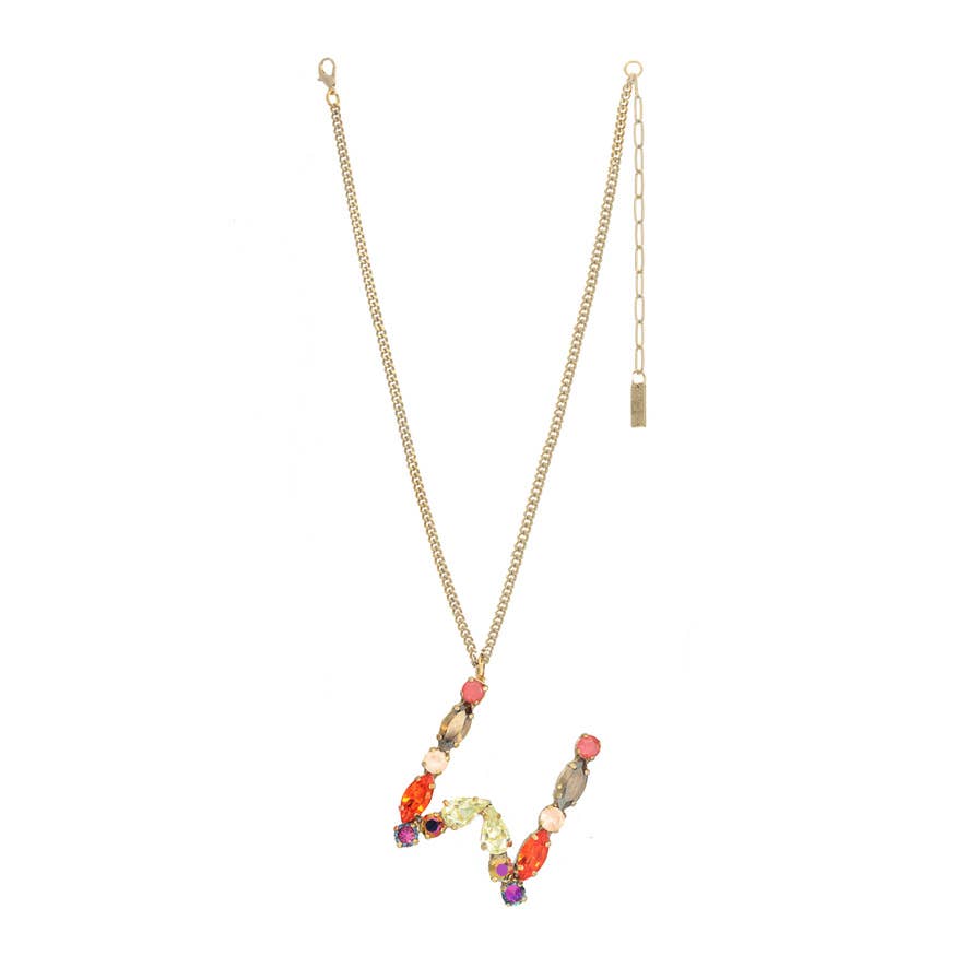 Monograms in Neon Necklace