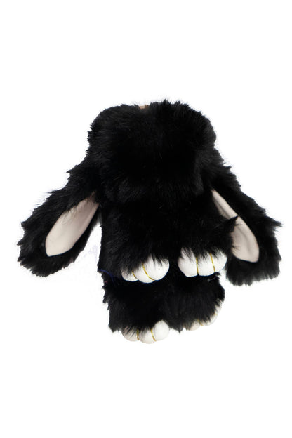 Key Chain Bunny Rabbit Fuzzy Faux Fur Plush Doll