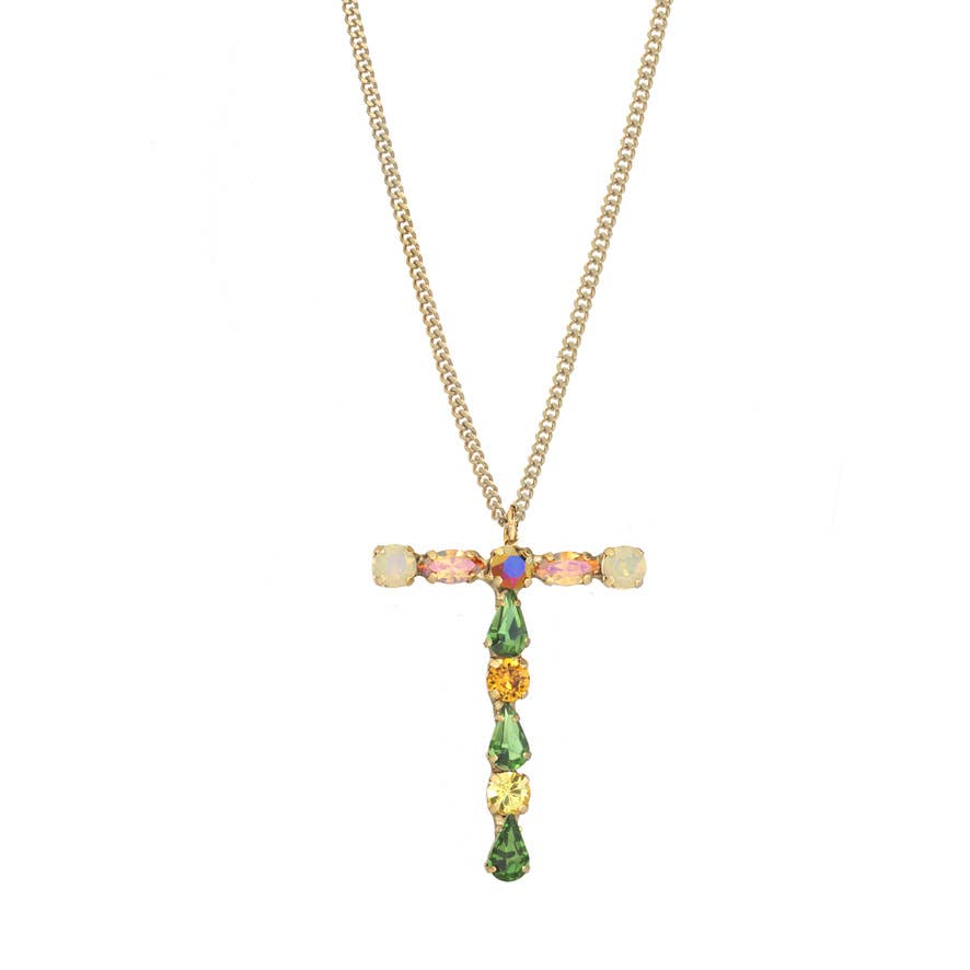Monograms in Neon Necklace