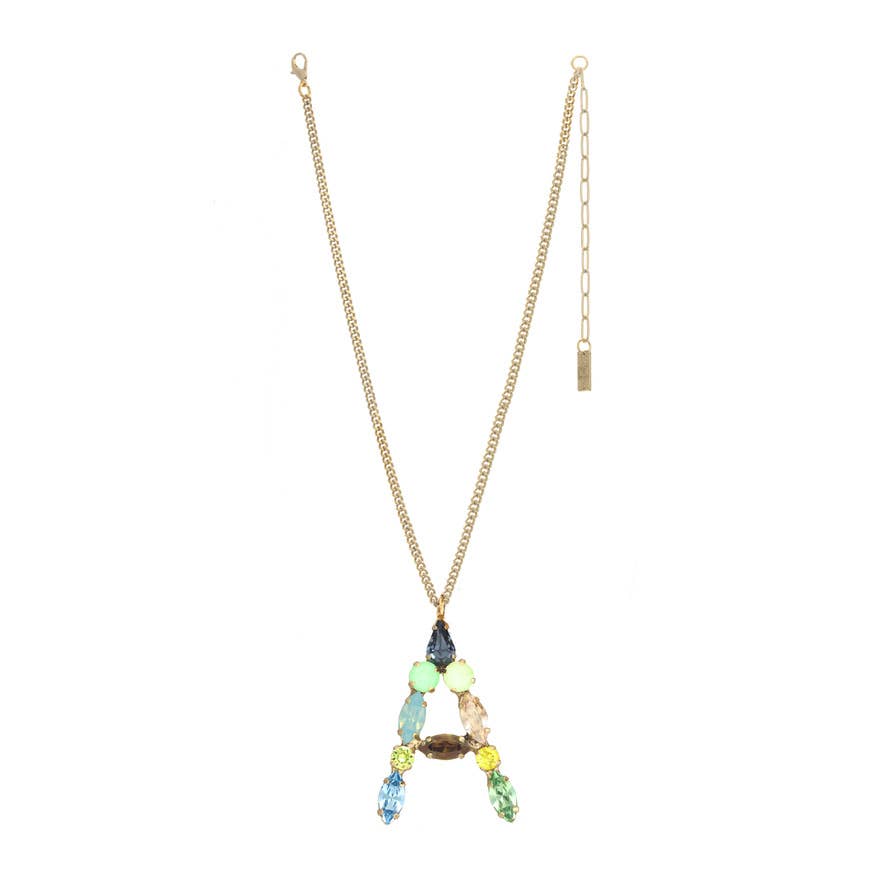 Monograms in Neon Necklace