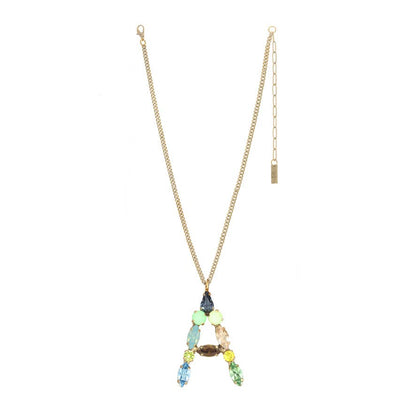 Monograms in Neon Necklace