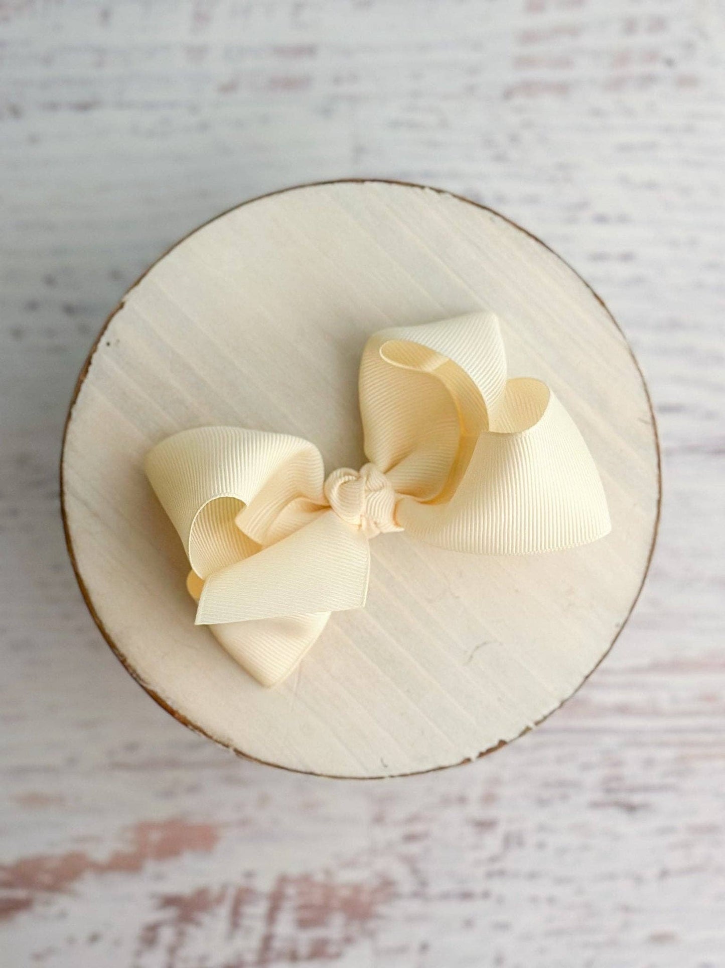Hair Bow Essential Grosgrain Alligator Clip 4"