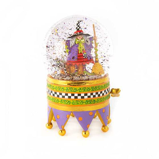 WITCH RAGGEDY CRYSTAL BALL GLOBE