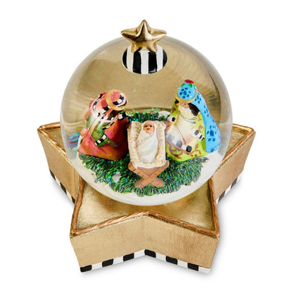 Patience Brewster Snow Globe Nativity
