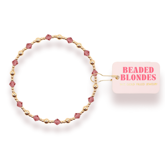 June Blush Pink Bracelet