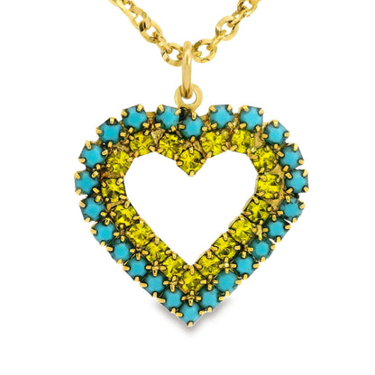 Double Heart Necklace