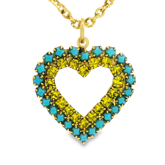 Double Heart Necklace