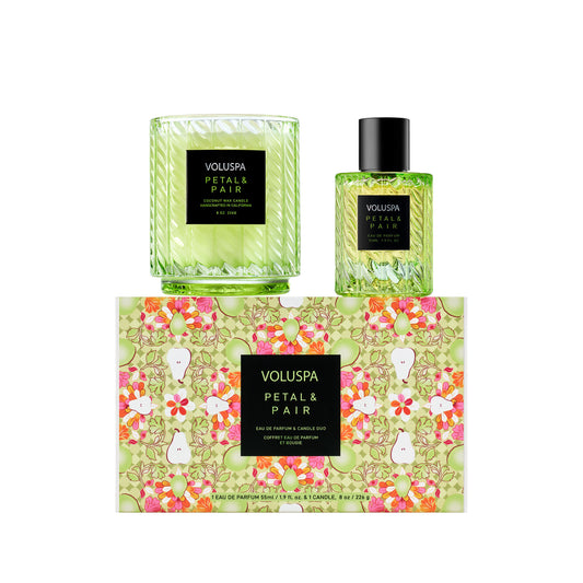 VOLUSPA Petal & Pair EDP & Candle Duo