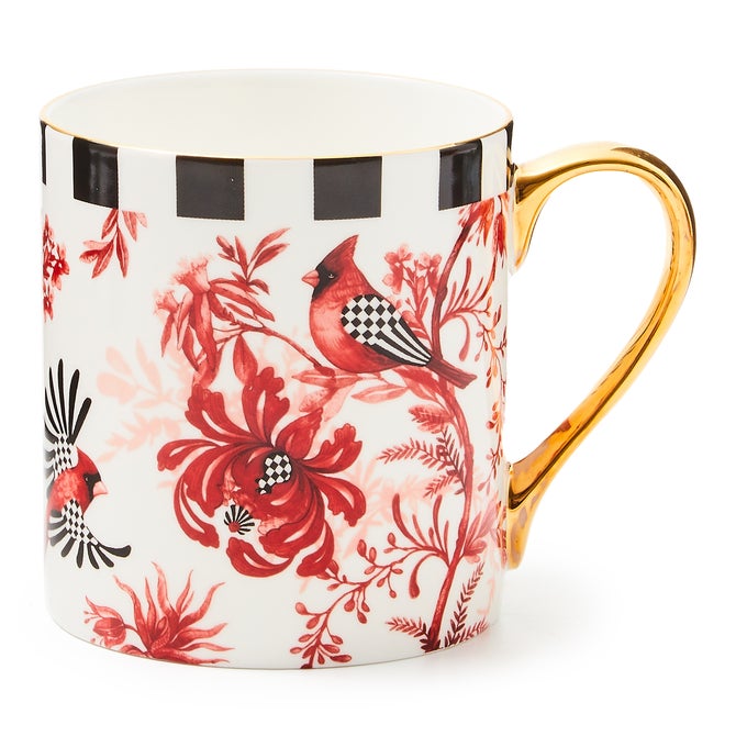 Mug Cardinal Toile