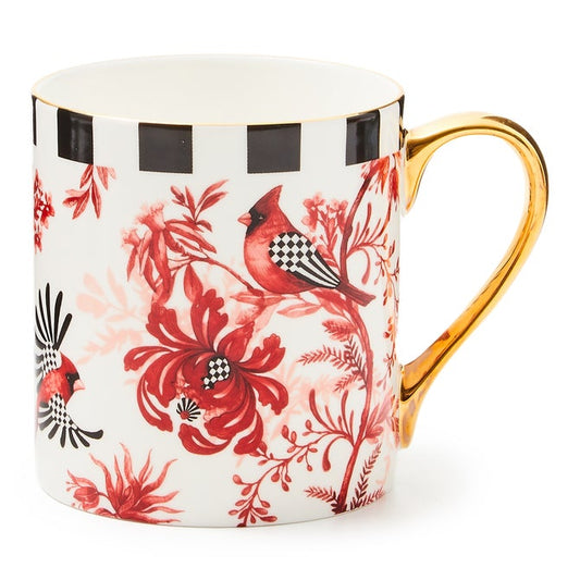 Mug Cardinal Toile