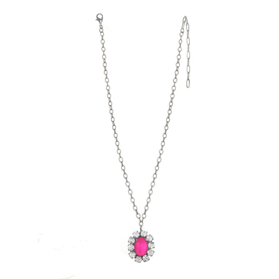 Edith Pendant Necklace in Electrics