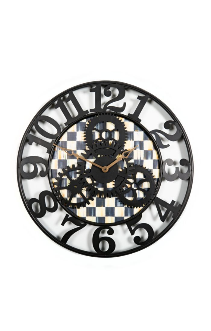 Clock Wall Farmhouse Large