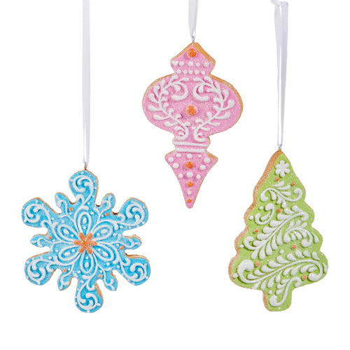 ORNAMENT GINGERBREAD COOKIE 4.75"