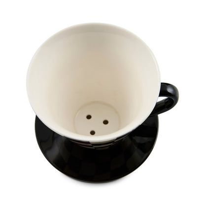 Mackenzie-Childs Coffee Pour Over Courtly Check