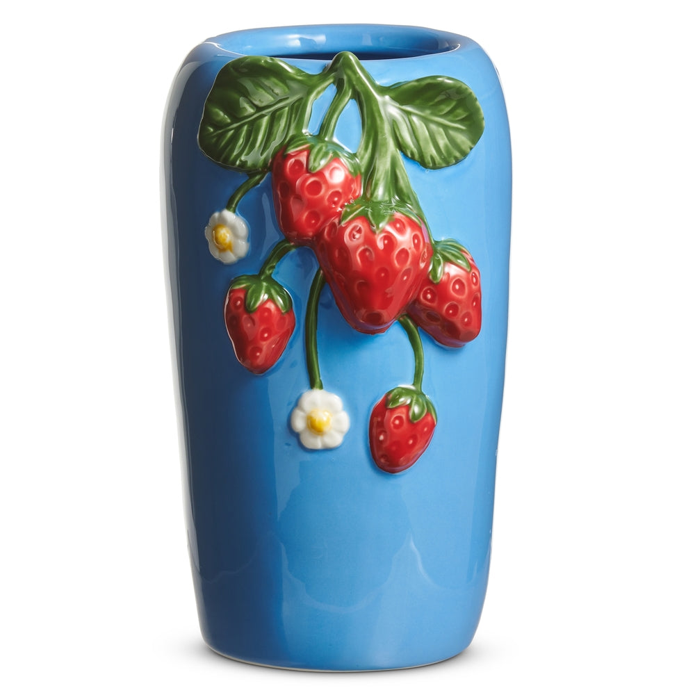 Vase Strawberry 8"