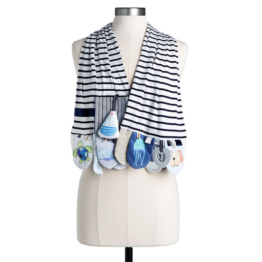 Scarf Blue Mommy & Me Activity - 9.5x52in