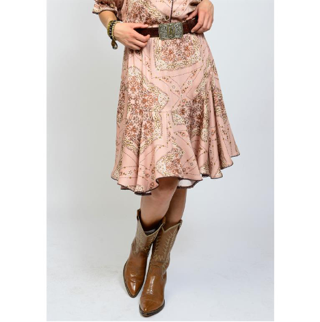 IVY JANE SKIRT BANDANA SWING ROSE