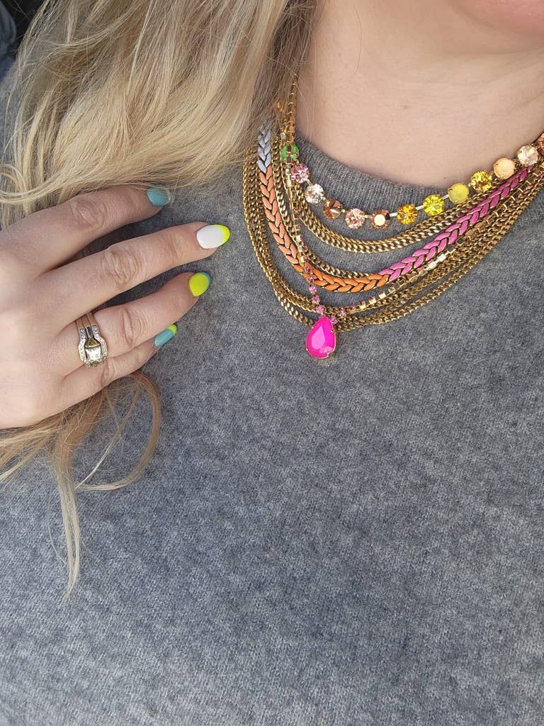 Milli Necklace in Electrics