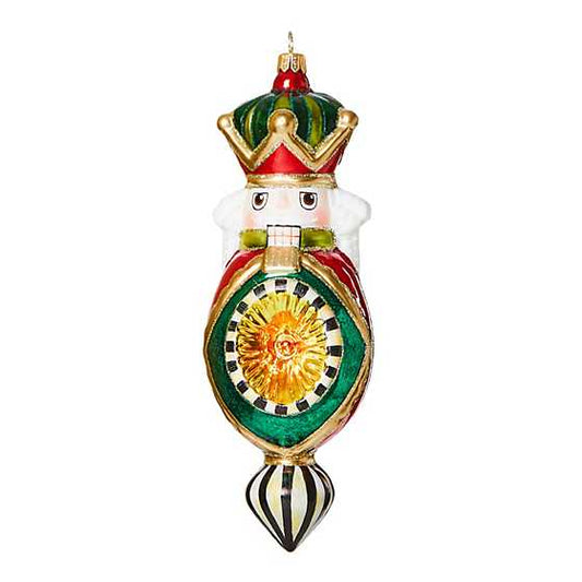 Ornament Nutcracker Cozy Reflector Glass