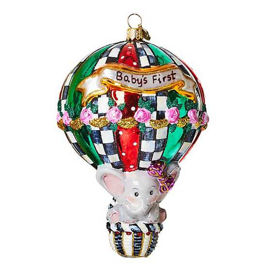 Ornament Baby's First Balloon Glass