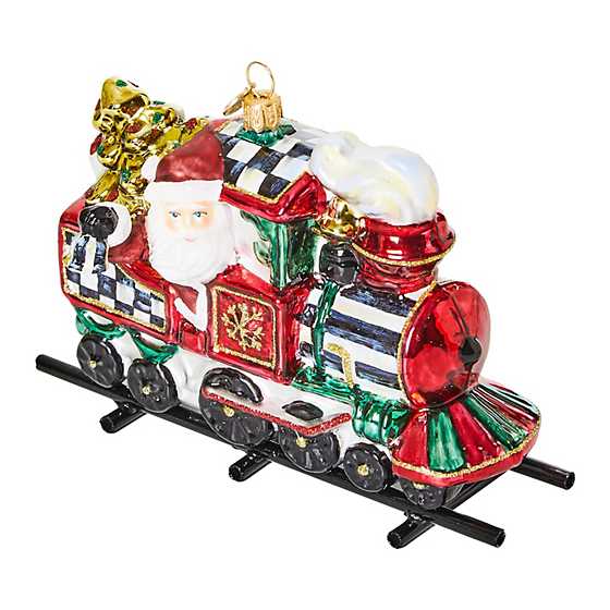 Ornament Courtly Train Glass