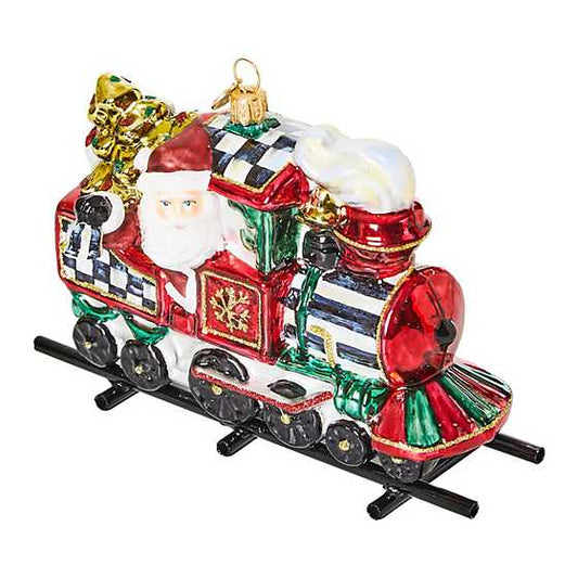 Ornament Courtly Train Glass