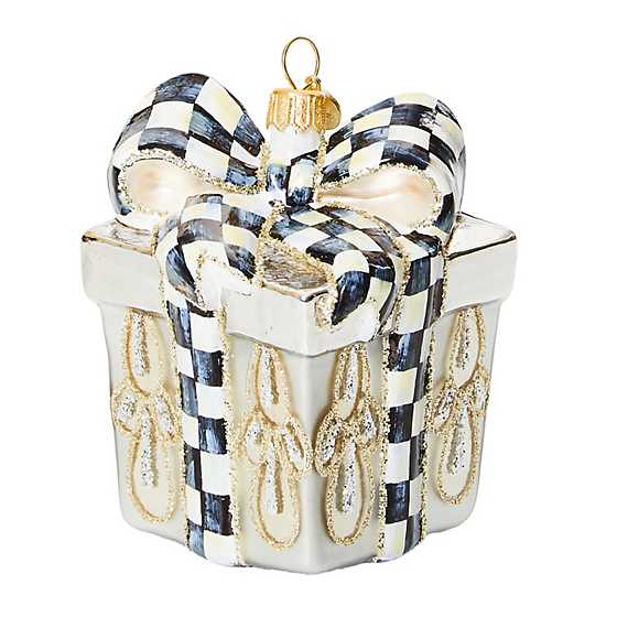 Ornament Gift Box Crystal Palace Glass