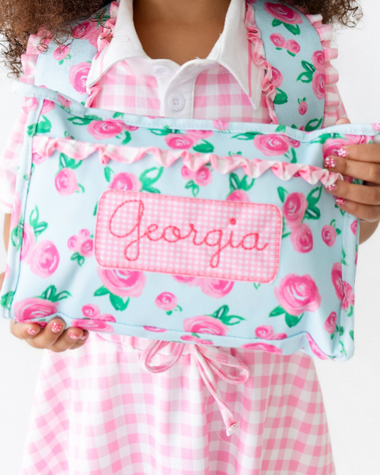 Pencil Bag Floral - Watercolor Roses