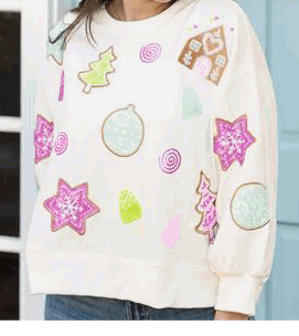 gingerbread sweatshirt