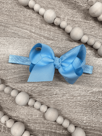 Hair Bow Essential Grosgrain - Headband - 4"