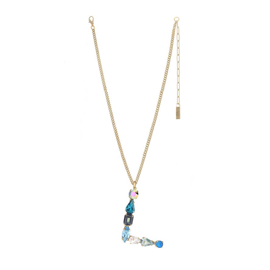 Monograms in Neon Necklace