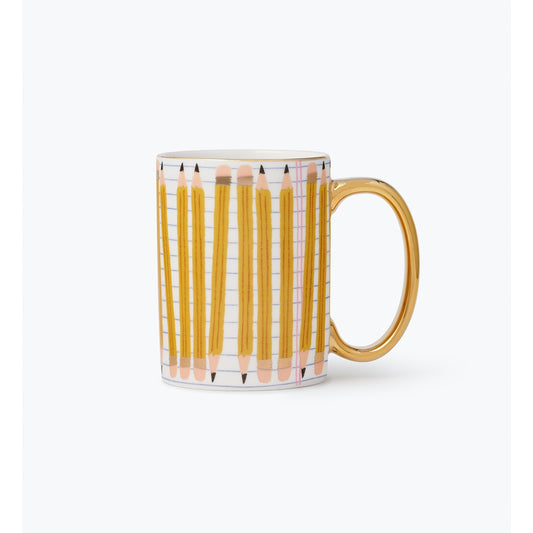 Rifle Paper Mug Pencils Porcelain