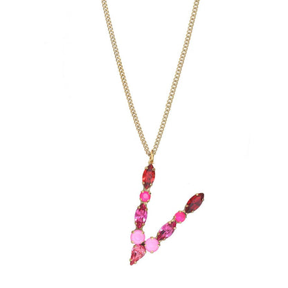 Monograms in Neon Necklace