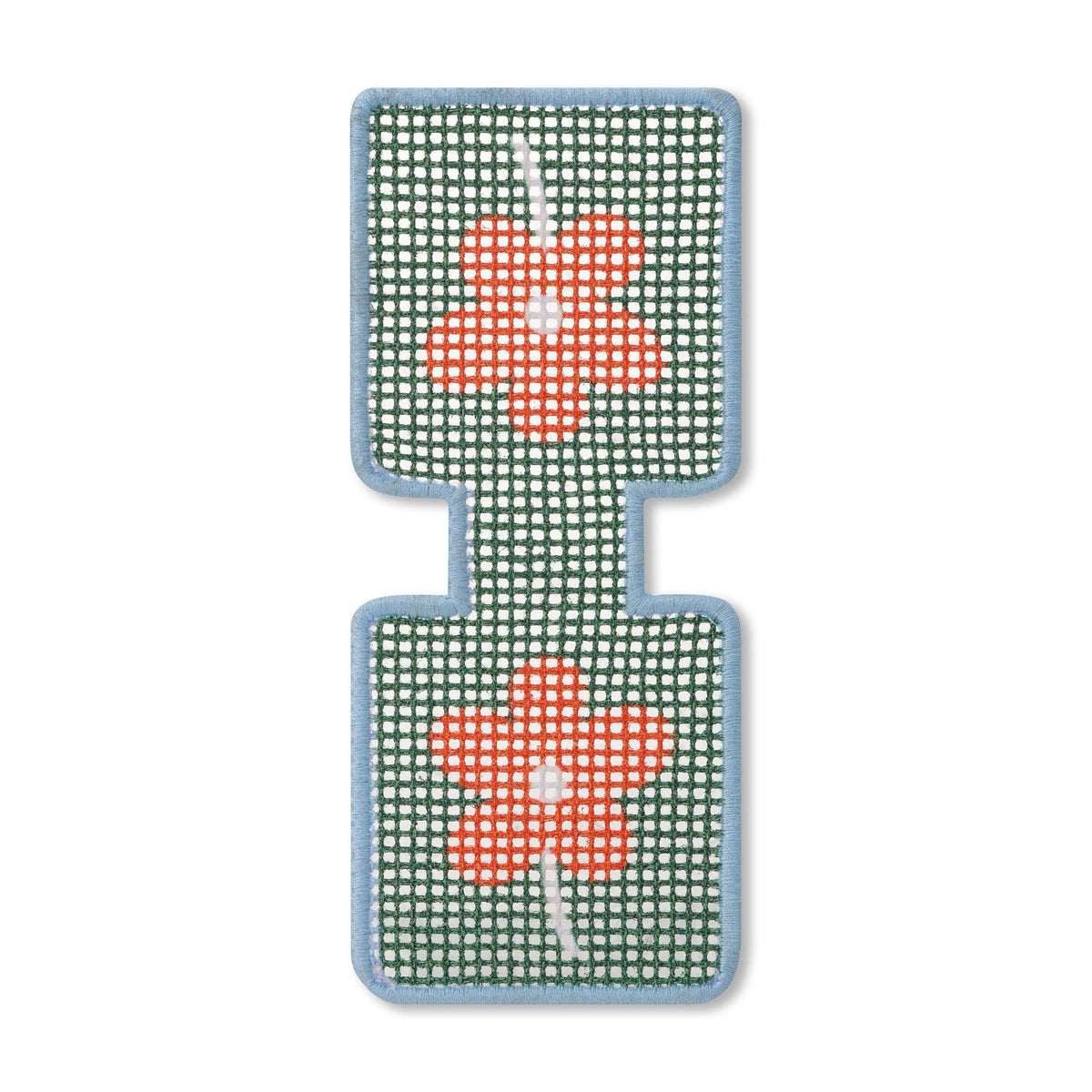 Needlepoint Keychain Kit - Flower