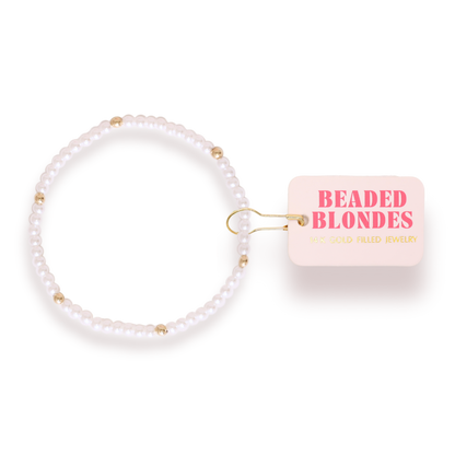 Lilly Pearl Bracelet in Gold