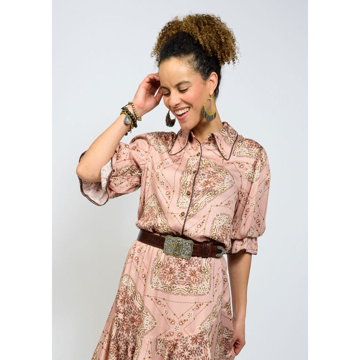 Ivy Jane TOP BANDANA SHIRT