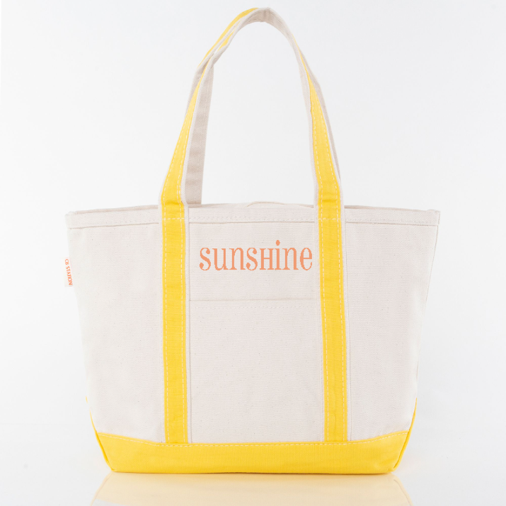 Tote Yellow Medium Classic