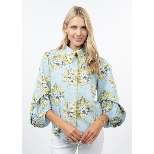 IVY JANE TOP SPRING BOUNTY SHIRT