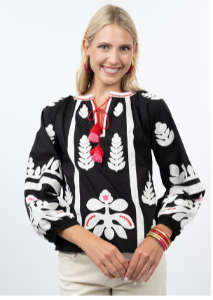 Ivy Jane TOP APPLIQUE