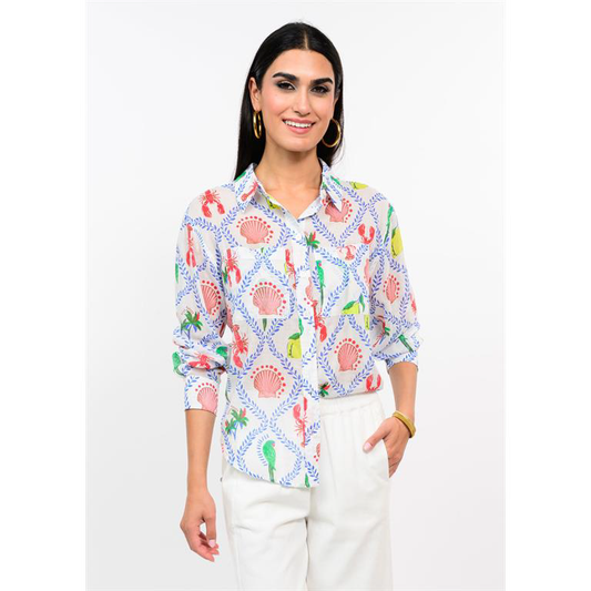 Ivy Jane lobster print top 
