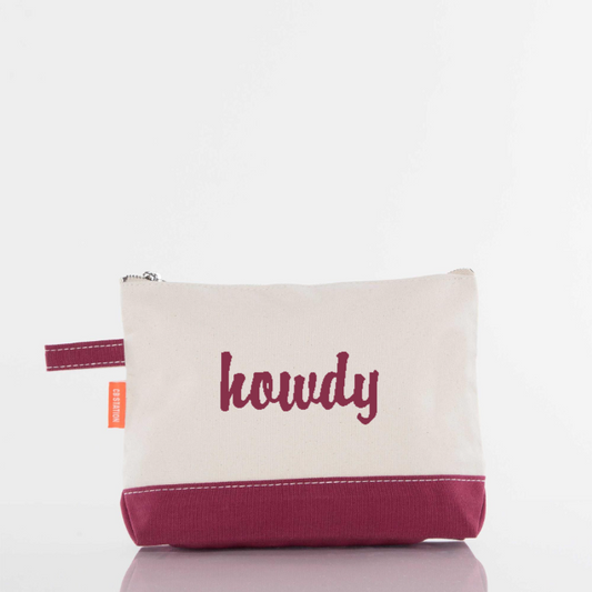 Makeup Bag Maroon