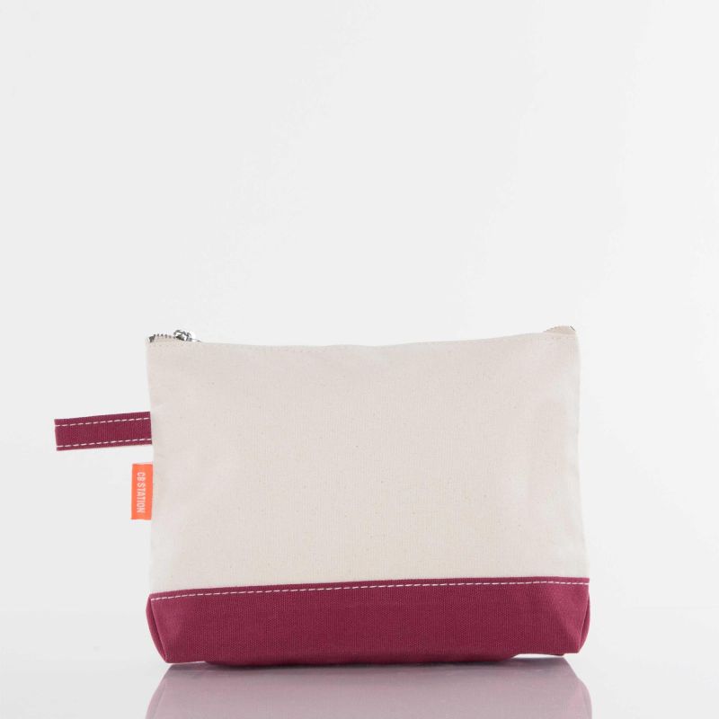 Makeup Bag Maroon